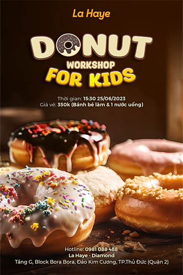 DONUT WORKSHOP FOR KIDS | LA HAYE - DIAMOND